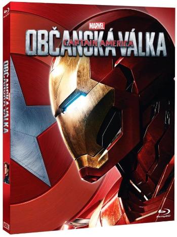 Captain America: Občanská válka (BLU-RAY) - obal Iron Man - limitovaná edice