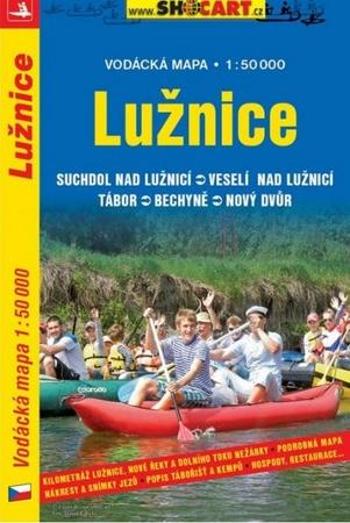 Lužnice - vodácká mapa 1:50 000