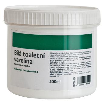 Aromatica Bílá toaletní vazelína s vitamín E 500 ml