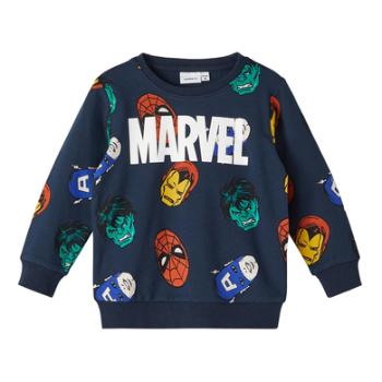 name it Košile s dlouhým rukávem Marvel Nmmniks Dark Sapphire