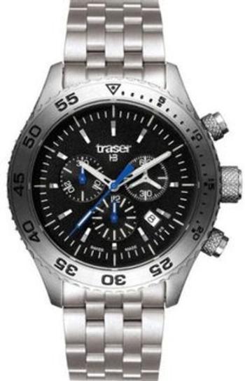 Traser Aurora Chronograph Steel