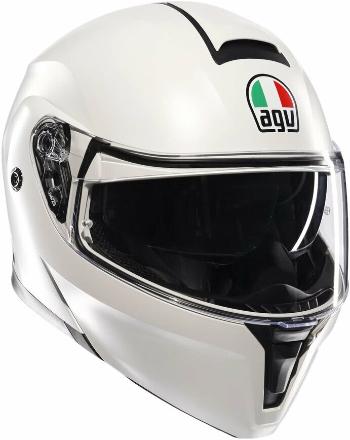 AGV Streetmodular Matt Materia White S Přilba