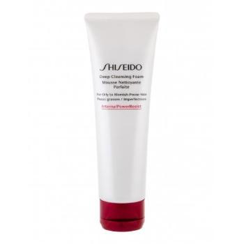 Shiseido Essentials Deep 125 ml čisticí pěna pro ženy na normální pleť; na mastnou pleť; na problematickou pleť s akné
