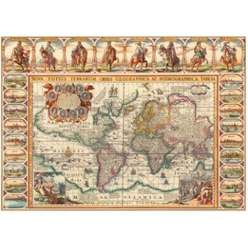 Dino Puzzle Historická Mapa Světa 2000 dílků