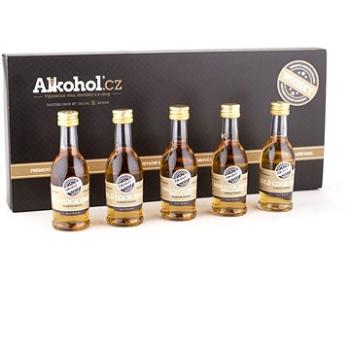Rudolf Jelínek Degustační sada Gold Cock whisky 5×0,04l GB (745572701909)
