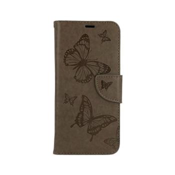 TopQ Realme 8 knížkové Butterfly šedé 62575 (Sun-62575)