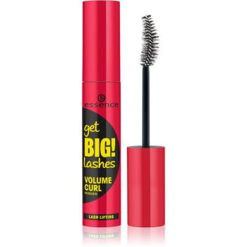 Essence Get BIG! Lashes řasenka pro objem a natočení řas odstín 01 Black 12 ml