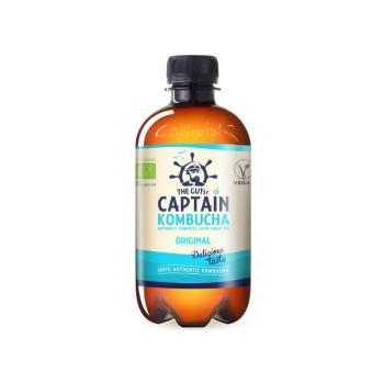 Captain kombucha original 400 ml BIO   THE GUTSY