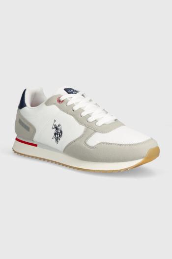 Sneakers boty U.S. Polo Assn. ALTENA bílá barva, ALTENA001M 4HT1