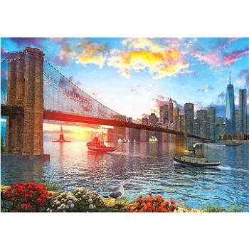 Puzzle Západ slunce v New Yorku 1000 dílků (8682450141858)