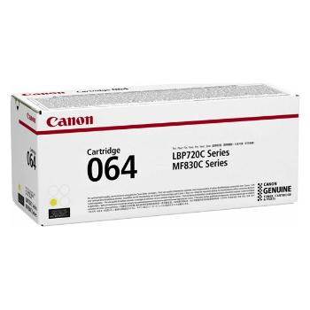 CANON 064 Y - originální toner, žlutý, 5000 stran