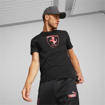 Ferrari Race Metal Energy Shield Tee L