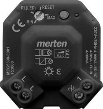 Stmívač pod omítku Merten MEG5300-0001 MEG5300-0001, černá