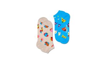 Happy Socks 2-Pack Dog and Cat Low Sock Multicolor DAC02-1700