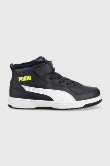 Dětské sneakers boty Puma tmavomodrá barva