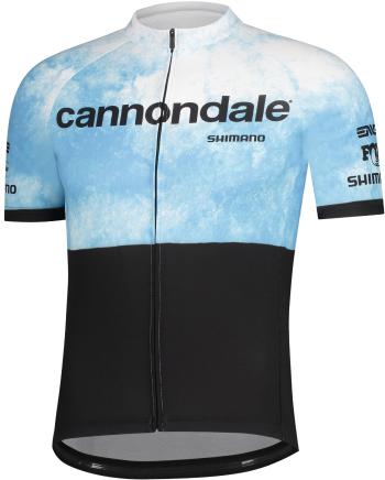 Cyklistický dres Cannondale CFR Replica Jersey - black/blue L