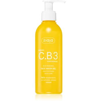 Ziaja Vitamin C.B3 Niacinamide čisticí gel na obličej 190 ml