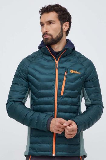 Sportovní bunda Jack Wolfskin ROUTEBURN PRO zelená barva, 1206862