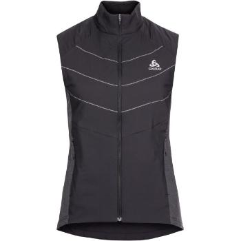 Odlo W RUN EASY S-THERMIC VEST Dámská běžecká vesta, černá, velikost