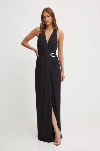 Šaty Lauren Ralph Lauren černá barva, maxi, 253940170