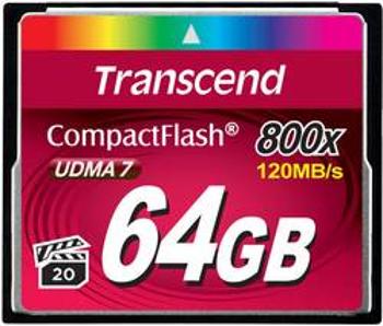 Karta CF 64 GB Transcend Premium 800x