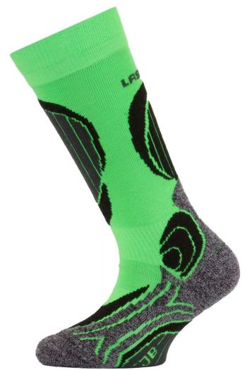 Lasting SJB 609 zelené dětské ponožky Velikost: (24-28) XXS ponožky