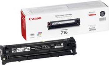 Toner originál Canon 716 BK černá Maximální rozsah stárnek 2300 Seiten