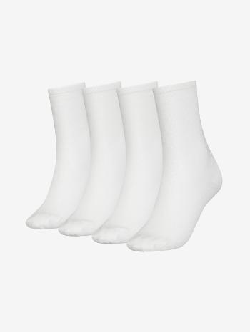 Calvin Klein Underwear	 Ponožky 4 páry Bílá