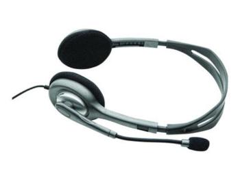 Logitech náhlavní souprava Headset H110, černé