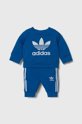 Kojenecká tepláková souprava adidas Originals tmavomodrá barva