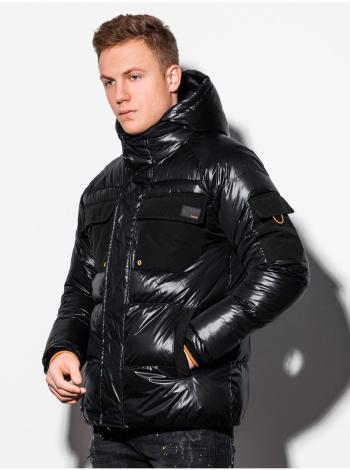Pánská zimní bunda C457 - černá