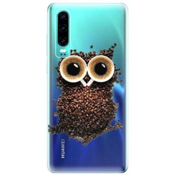 iSaprio Owl And Coffee pro Huawei P30 (owacof-TPU-HonP30)