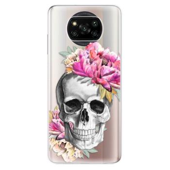 Odolné silikonové pouzdro iSaprio - Pretty Skull - Xiaomi Poco X3 Pro / X3 NFC