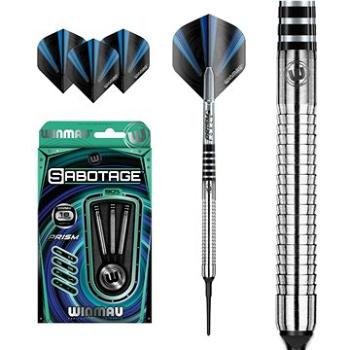 Šipky Winmau soft SABOTAGE 18g, 90% wolfram (3919)