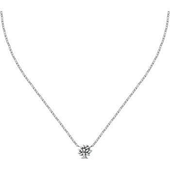 La Petite Story Elegantní ocelový náhrdelník s krystalem Family LPS10ASF04