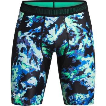 Under Armour HG ISOCHILL PRINTED LEGGINGS SHORTS Pánské kraťasy, černá, velikost