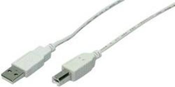 USB 2.0 kabel Goobay CU0007, 1.80 m, šedá