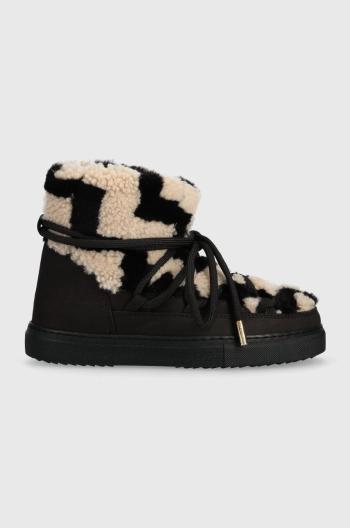 Sněhule Inuikii Shearling Zigzag černá barva, 75202-090