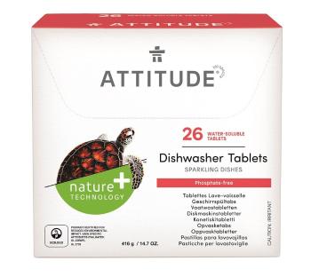 Attitude Tablety do myčky bez fosfátů Nature+ (26 dávek)