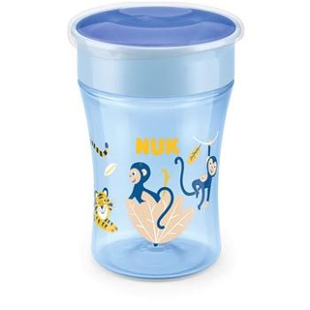 NUK hrnek Magic Cup s víčkem 230 ml - modrá, mix motivů (BABY8583a)