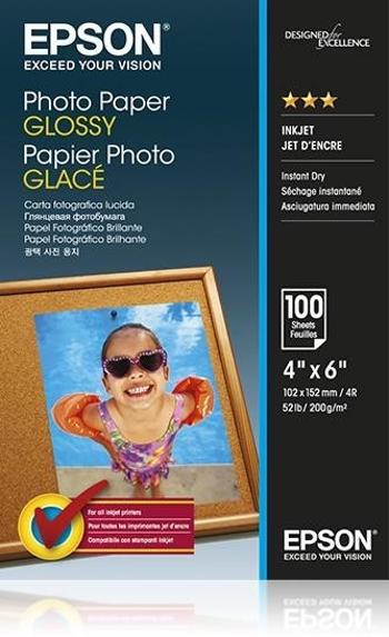 EPSON Paper Photo Glossy 10x15cm 100 sheet