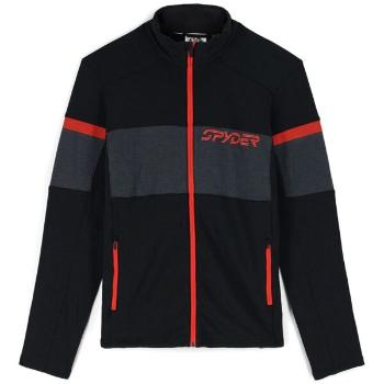 Spyder SPEED FULL ZIP Pánská mikina, černá, velikost M