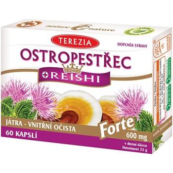 TEREZIA Ostropestřec + Reishi forte 60 kapslí (4548930)