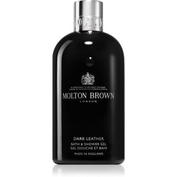 Molton Brown Dark Leather Bath & Shower Gel relaxační koupelový a sprchový gel 300 ml