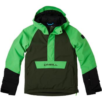 O'Neill ANORAK JACKET Chlapecká lyžařská/snowboardová bunda, khaki, velikost 140