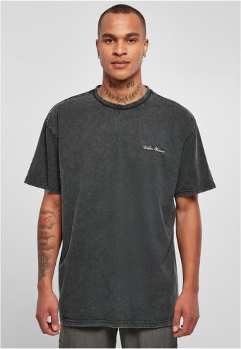 Urban Classics Oversized Small Embroidery Tee black - S