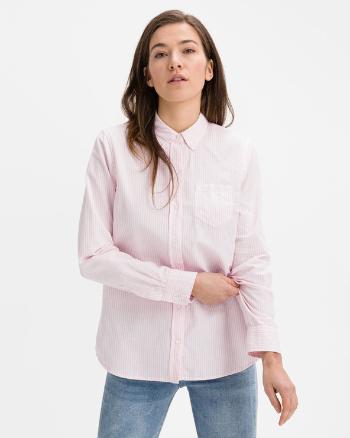 GAP Fitted Boyfriend Oxford Košile Růžová