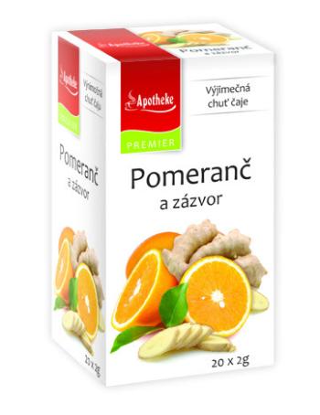 Apotheke Pomeranč a zázvor čaj 20 x 2 g