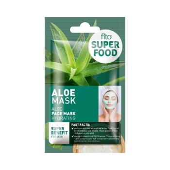 Fitokosmetik Hydratační pleťová maska ​​Aloe Vera - Superfood - Fitocosmetik - 10 ml