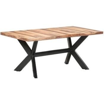 Jídelní stůl 180x90x75 cm masivní dřevo sheeshamový vzhled 321548 (321548)